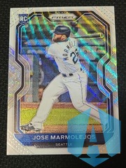 2021 Panini Prizm Tier 2 White Wave #175  Jose Marmolejos